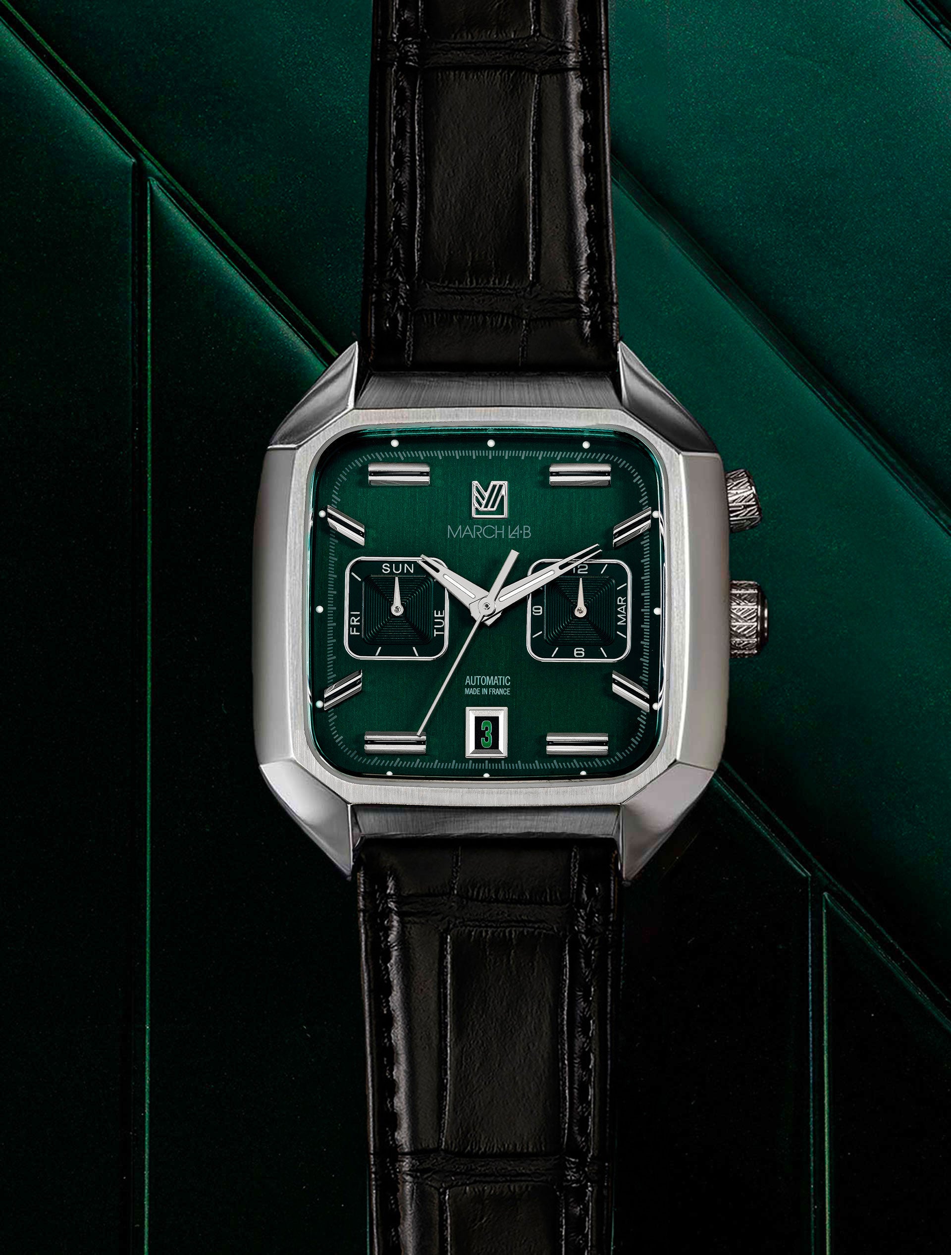 march-la-b-am2-calendar-automatique-grall-montre-homme-octogonale-41-mm-cadran-v image 2