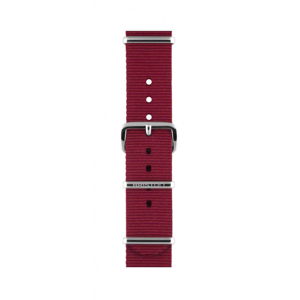 briston-bracelet-type-nato-bordeaux-18-mm-nylon-interchangeable image 1