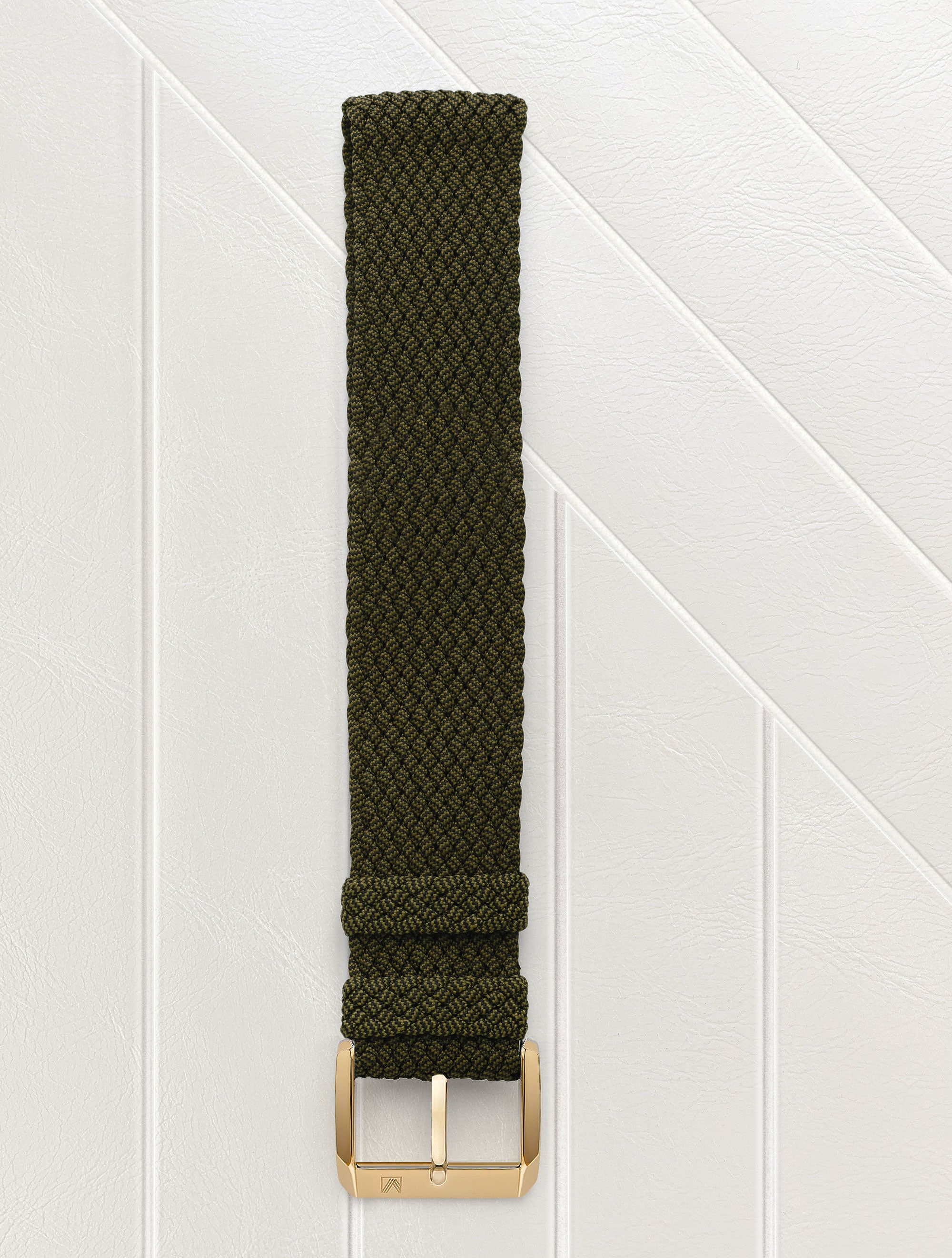 march-la-b-bracelet-tissus-perlon-kaki-20-mm-bracelet-interchangeable image 2