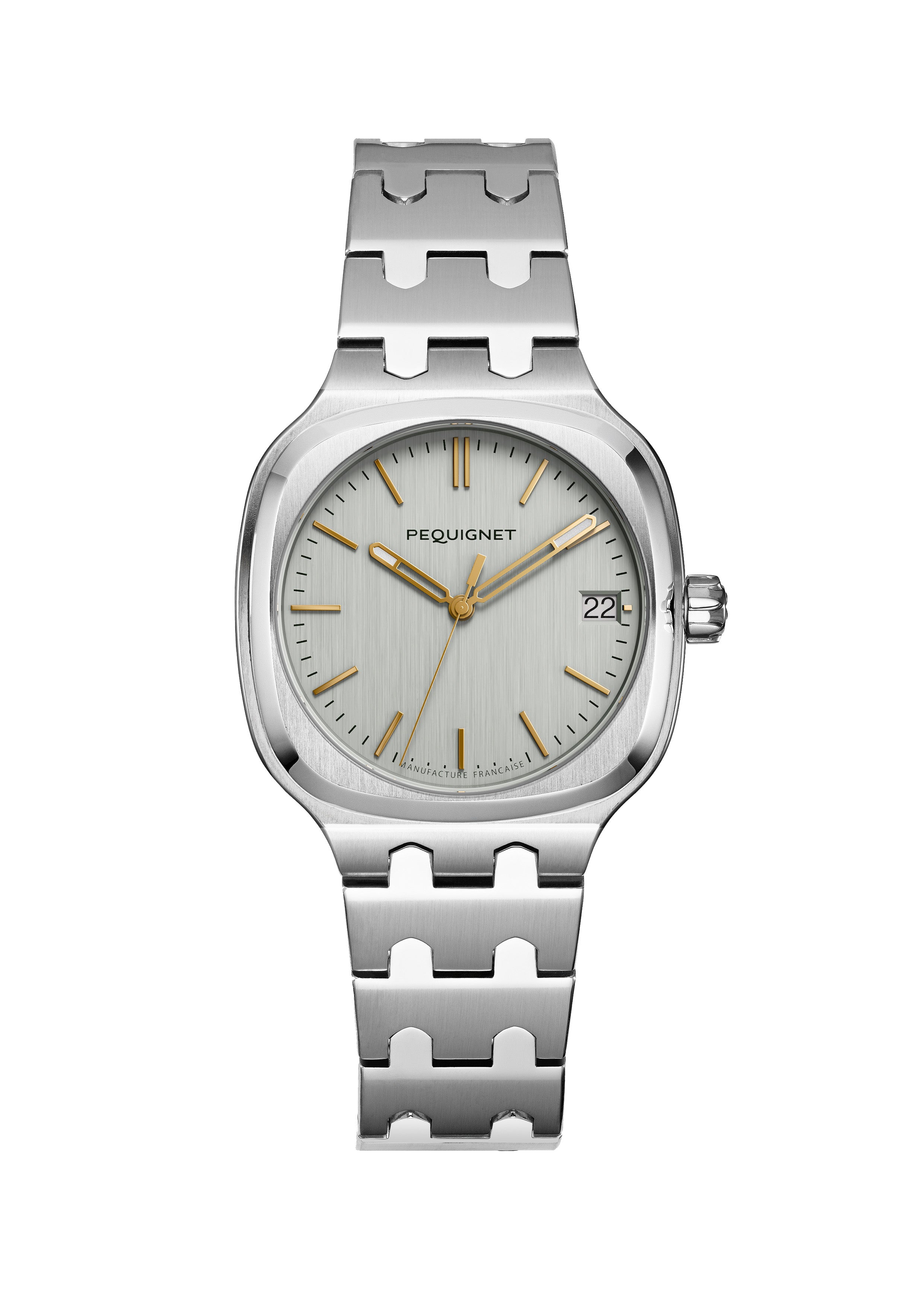 pequignet-concorde-36-mm-argent-dor-montre-sport-chic-femme-calibre-initial image 2