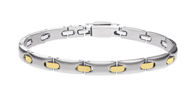 pequignet-moorea-bracelet-bijou-acier-or-diamant image 1