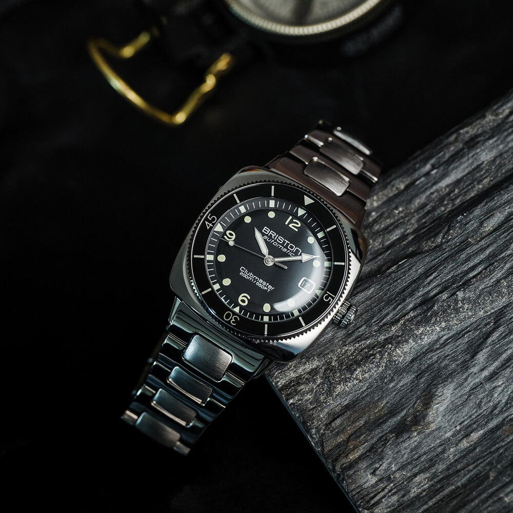 briston-clubmaster-legend-diver-montre-automatique-40-mm-noir-acier image 5