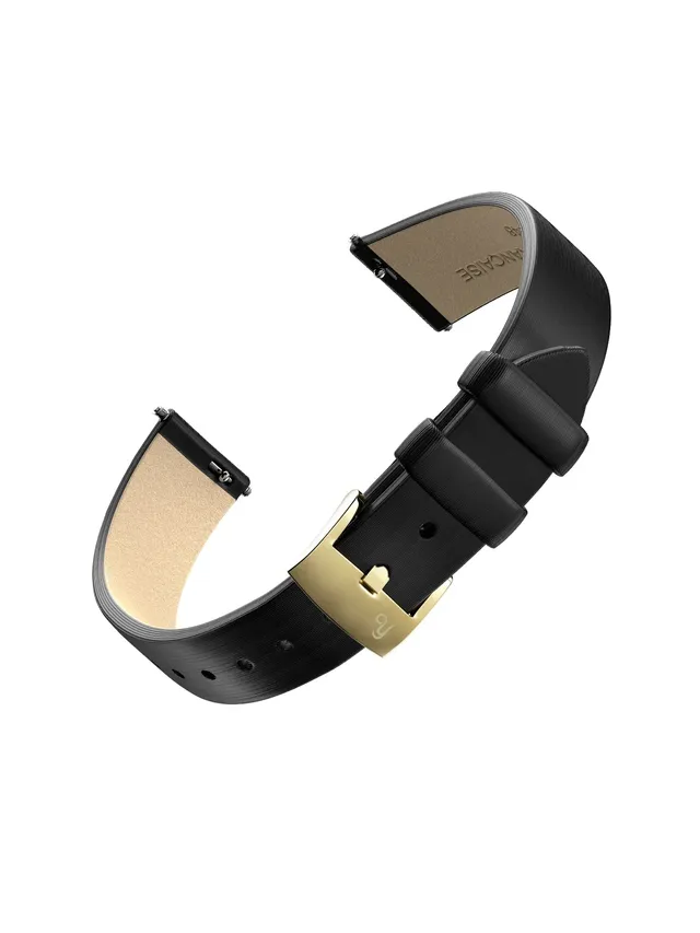 yema-bracelet-cuir-satin-bracelet-montre-compatible-superman image 1