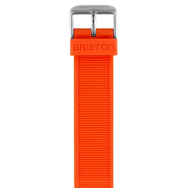 briston-bracelet-rubber-orange-20-mm image 1