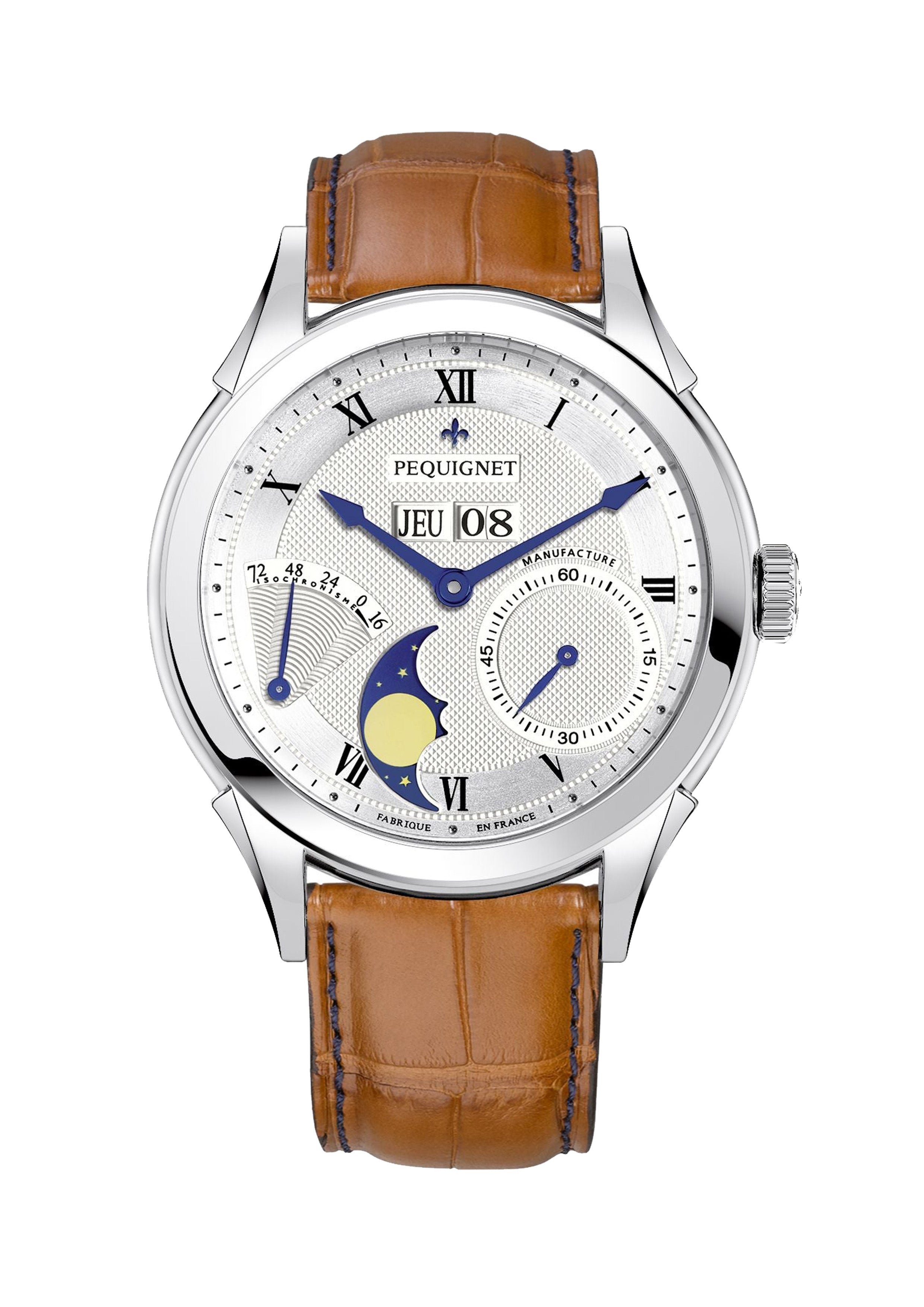 montre-pequignet-royale-origine-grande-date-triple-saut-lune-et-r-serve image 5