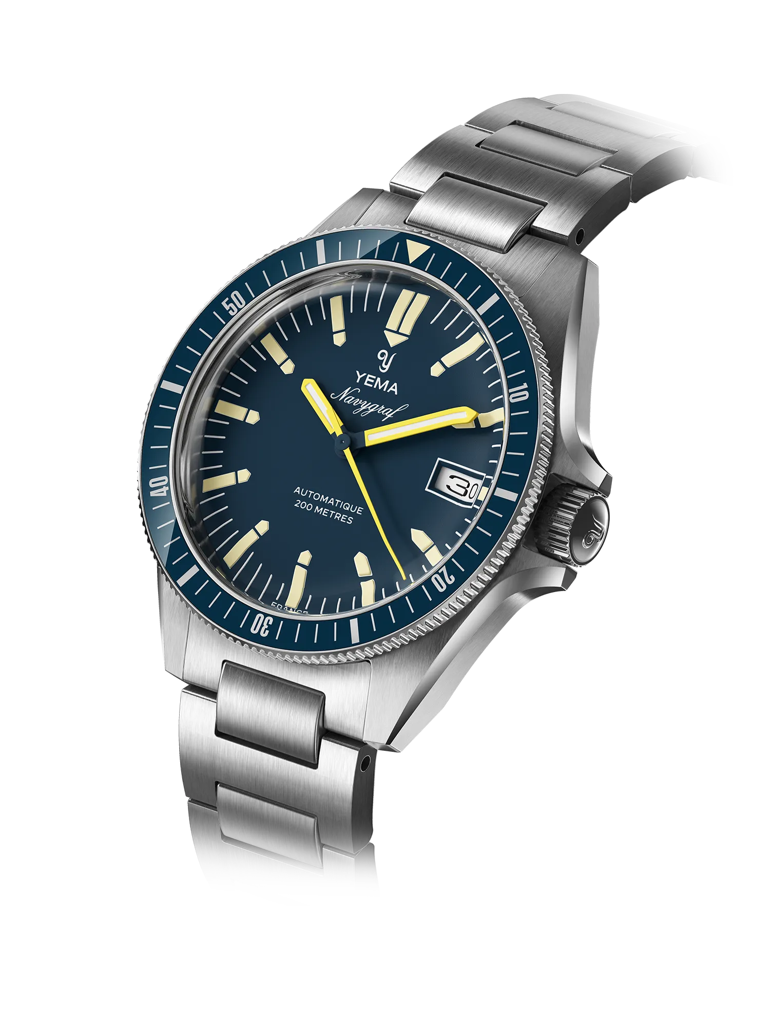 yema-navygraf-heritage-montre-de-plong-e-vintage-date-sellita-sw200 image 3
