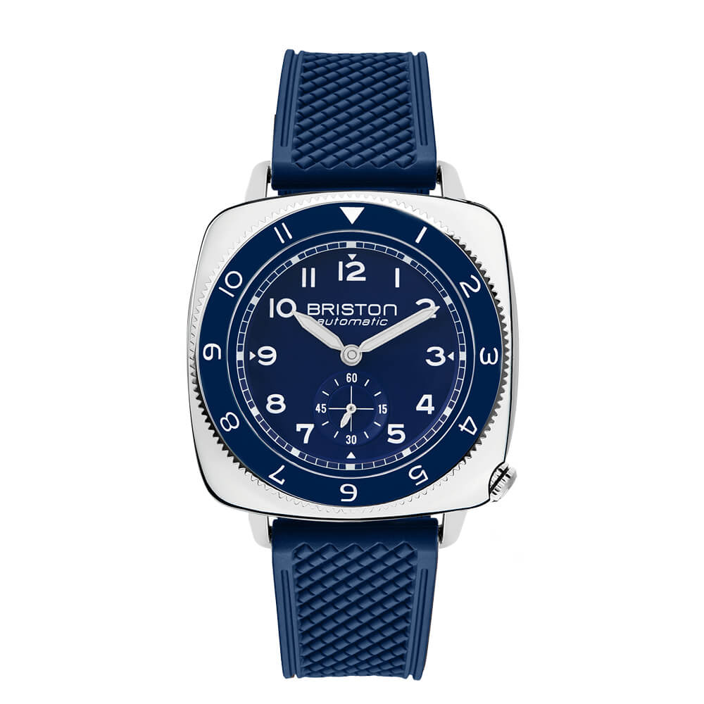 briston-clubmaster-legend-petite-seconde-automatique-39-mm-acier-bleu-fkm image 1