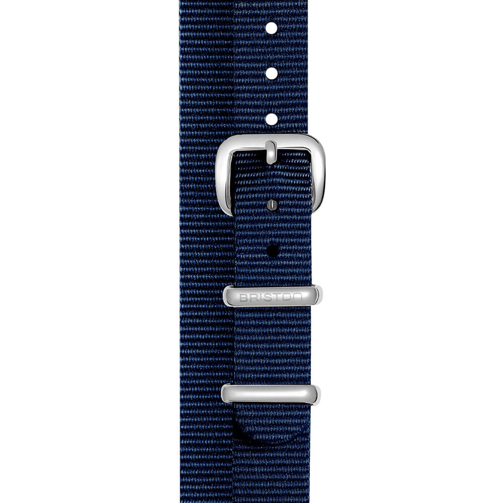 briston-bracelet-nato-nylon-bleu-marine-12-mm-clubmaster-lady-2 image 1