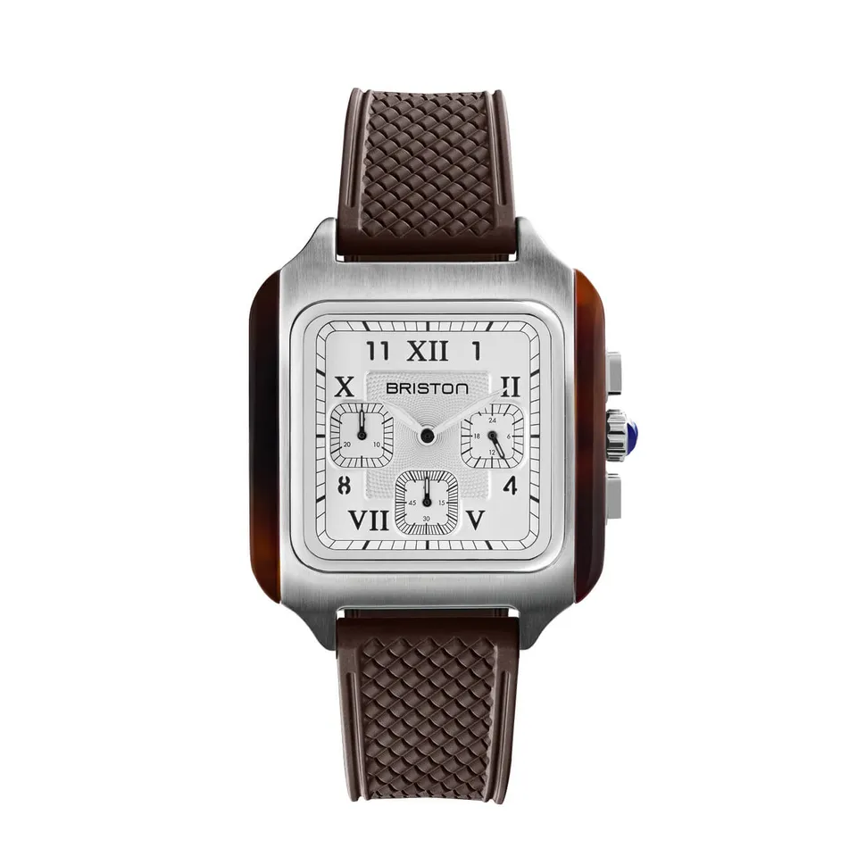briston-streamliner-kennedy-chronographe-38-5-mm-blanc image 1
