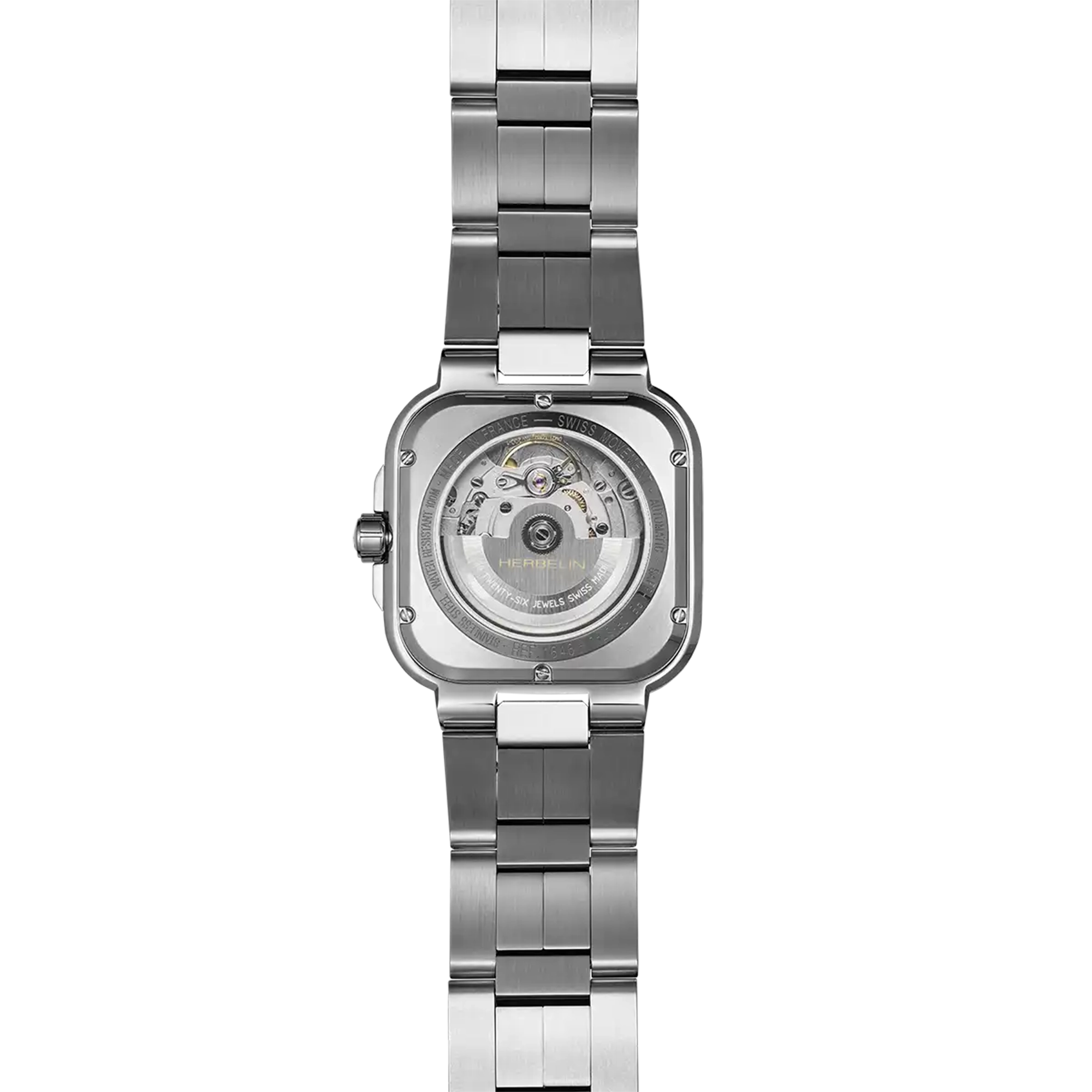 herbelin-cap-camarat-square-automatique-montre-homme-bleu-acier image 4
