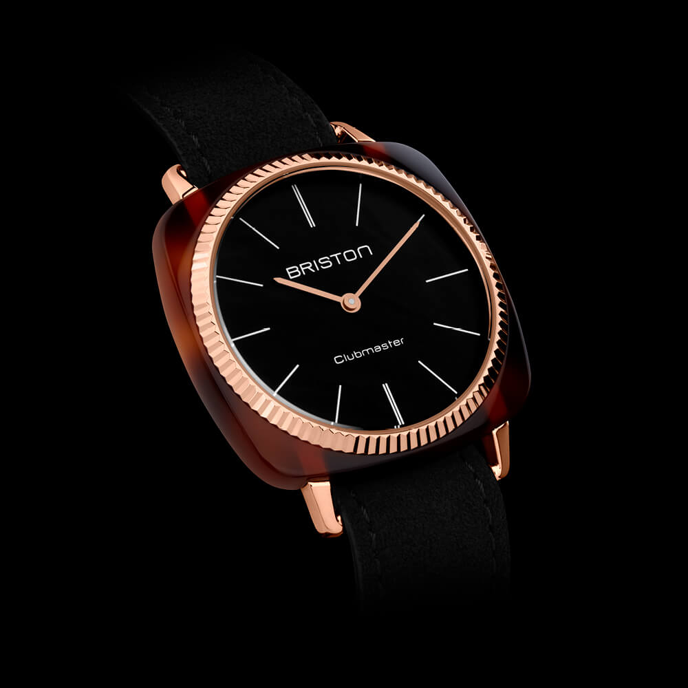 briston-clubmaster-elegant-gold-37-mm-quartz-noir image 3