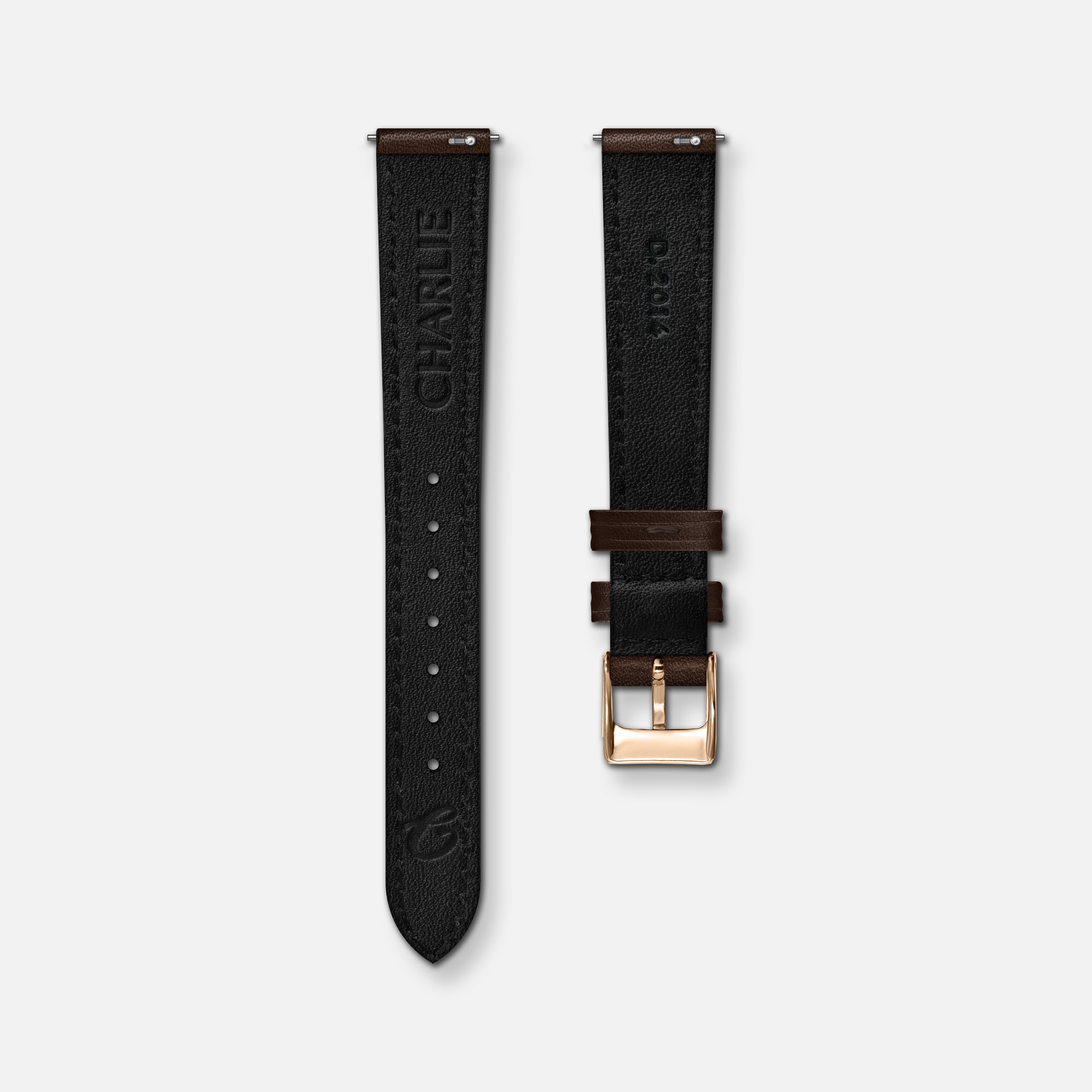 charlie-paris-bracelet-cuir-chocolat-14mm image 3