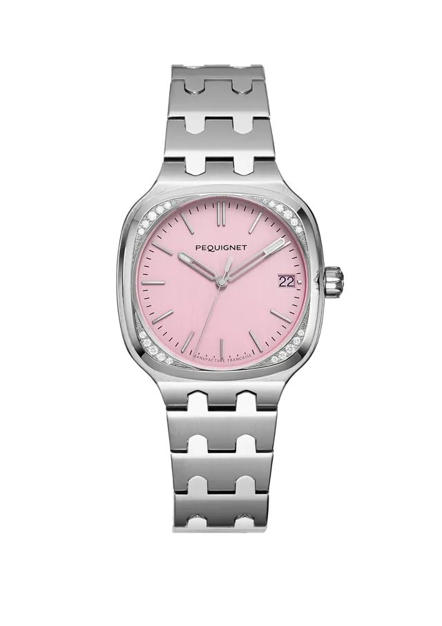 pequignet-concorde-rose-20-diamants-montre-sport-chic-calibre-initial image 1