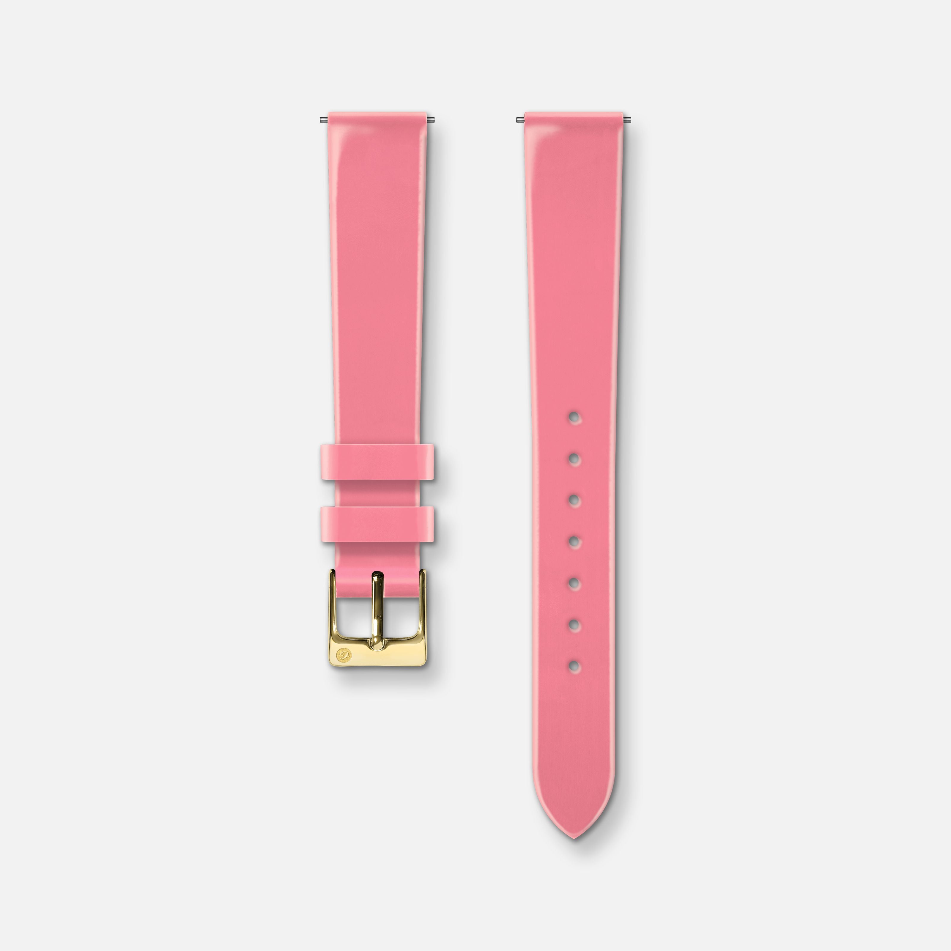 charlie-paris-bracelet-montre-cuir-vernis-rose-14mm image 4