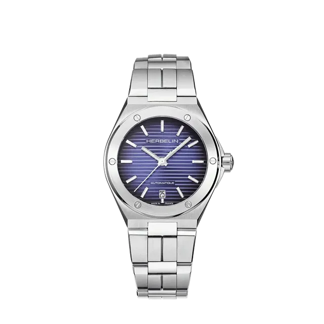 herbelin-cap-camarat-automatique-montre-acier-bleu image 1