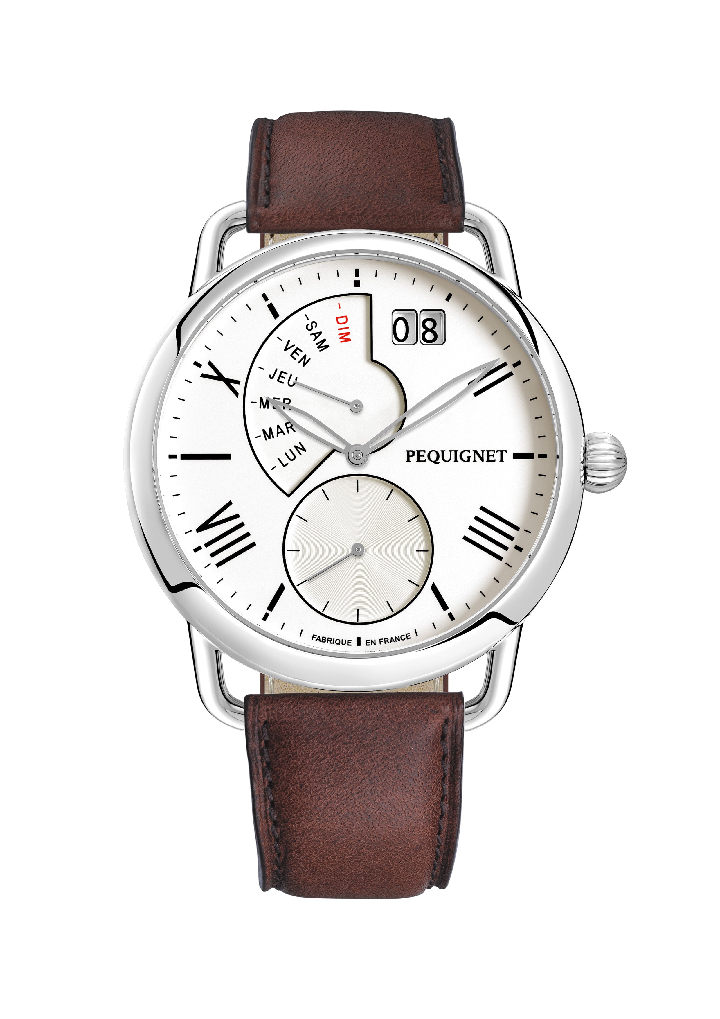 pequignet-equus-origine-montre-homme-42-mm-quartz-cuir image 6