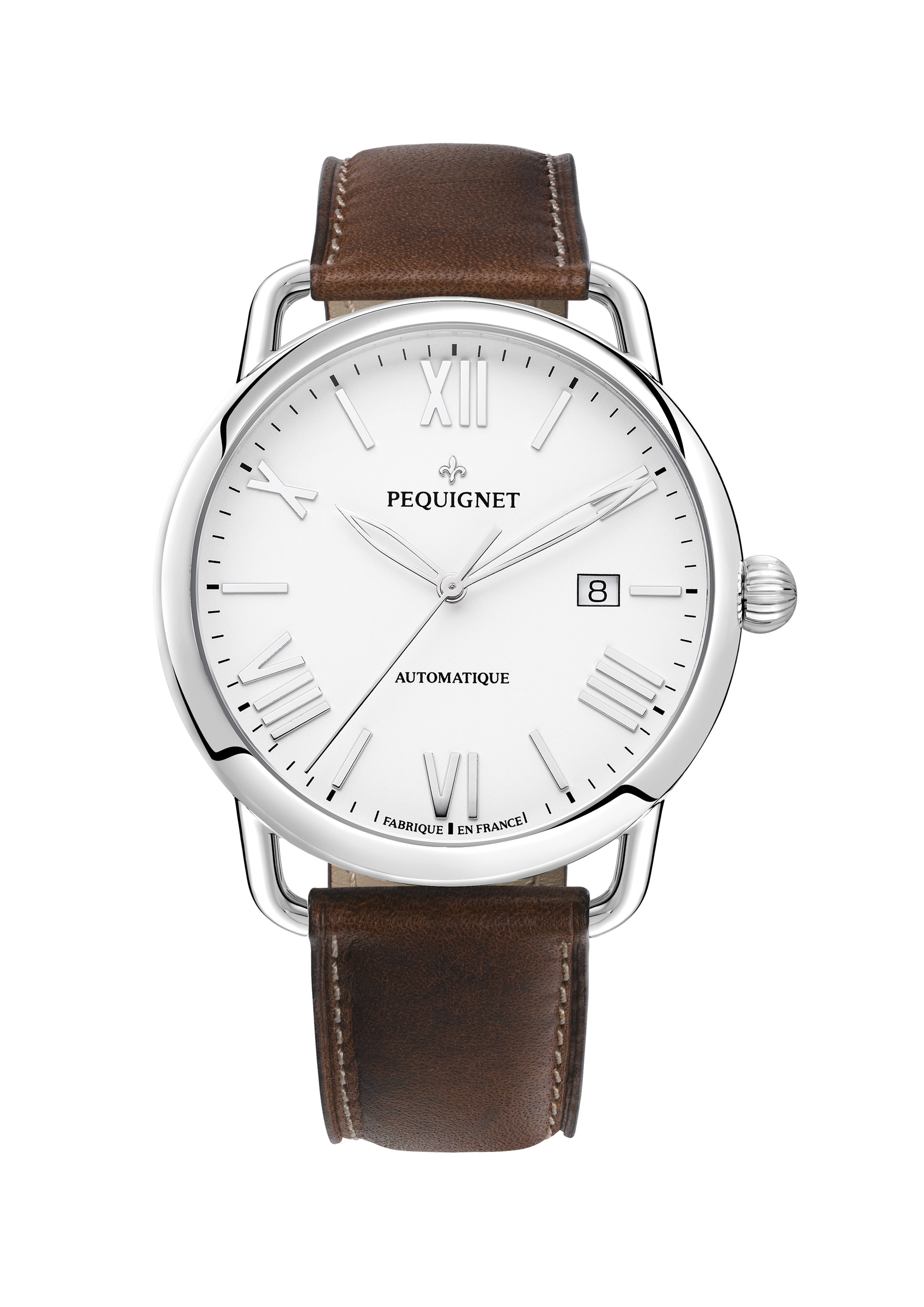pequignet-equus-origine-cadran-blanc-montre-homme-automatique-avec-date image 5