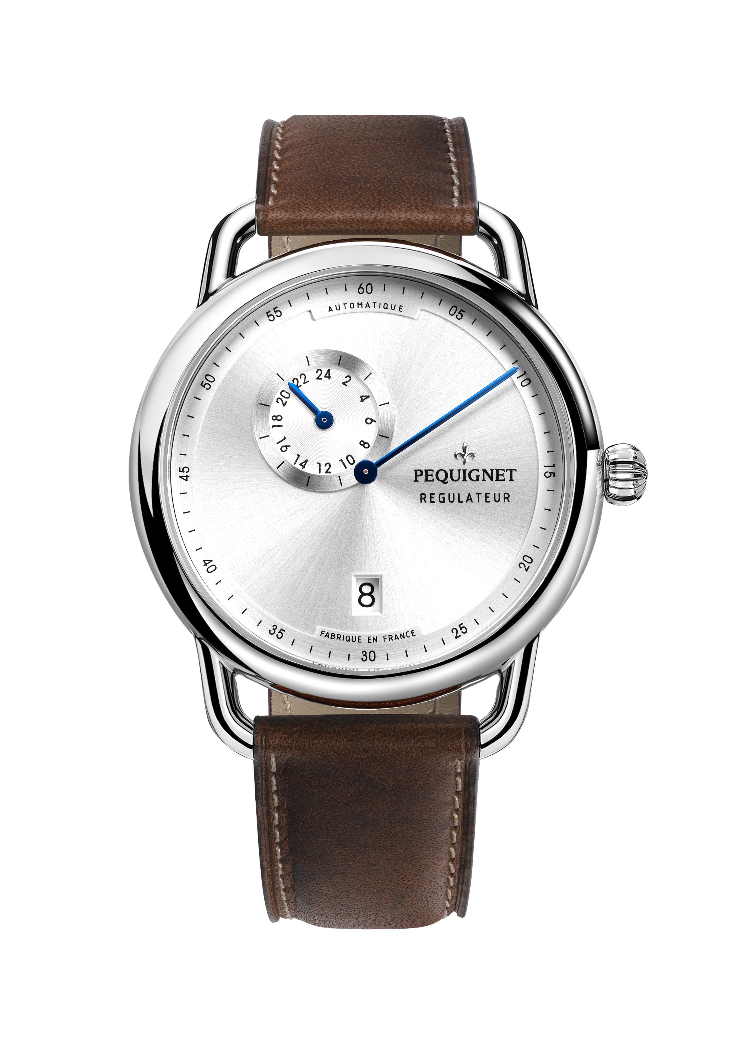 pequignet-equus-origine-montre-homme-r-gulateur-cadran-argent-soleill image 7