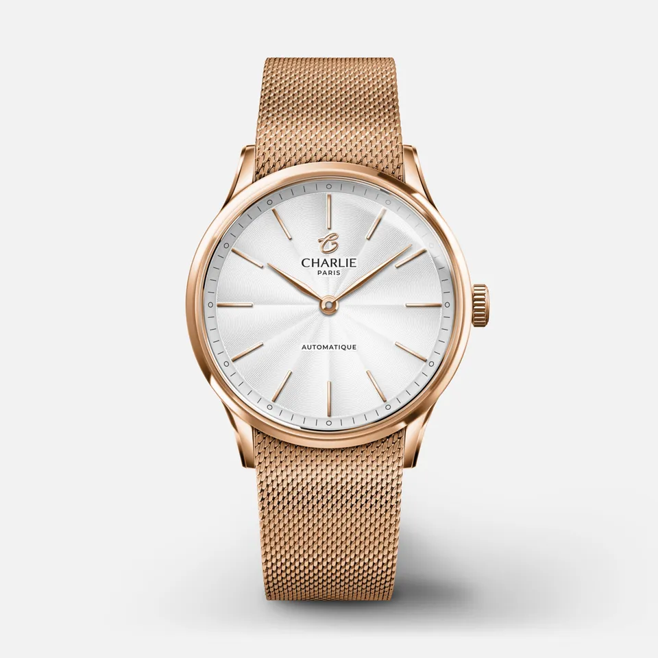 charlie-paris-initial-35-dor-rose-montre-automatique-femme-35-mm image 1