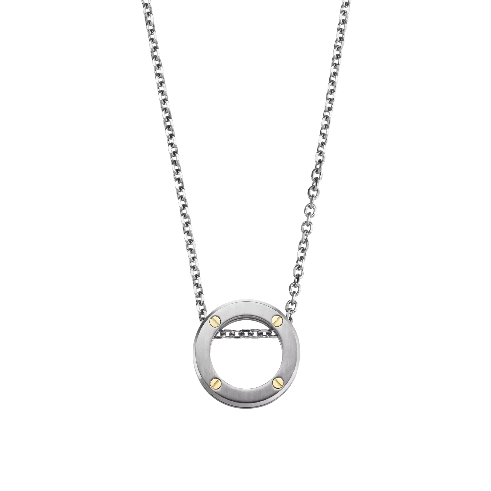 herbelin-bijoux-newport-collier-duo-homme-acier-bross-or-jaune-375 image 1