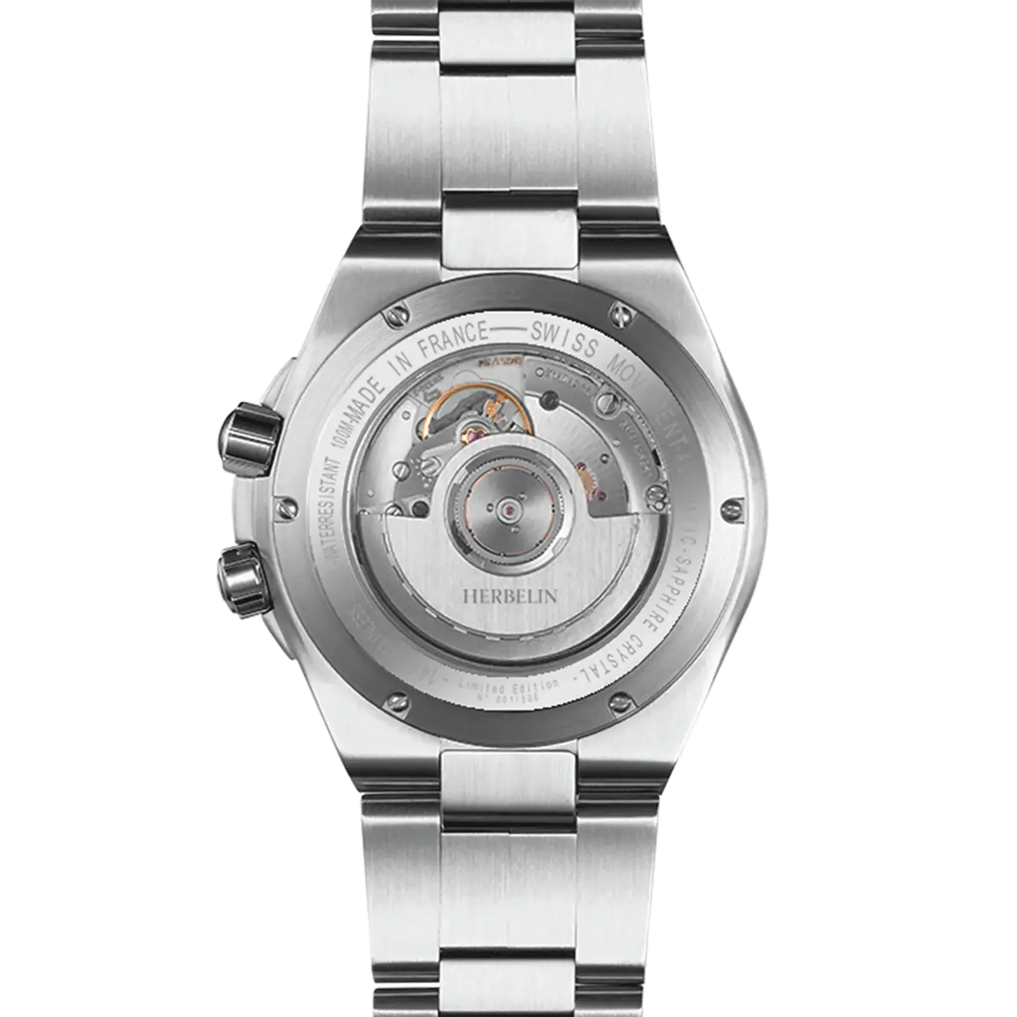herbelin-cap-camarat-gmt-acier-montre-automatique-homme-s-rie-limit-e image 4