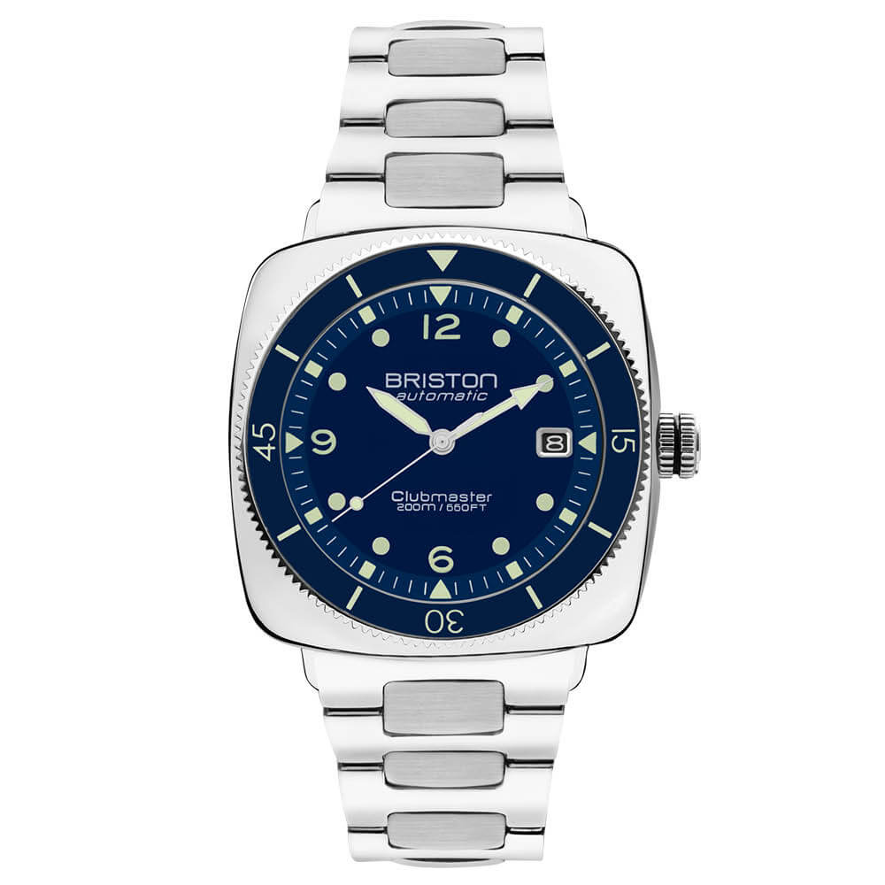 briston-clubmaster-legend-diver-montre-automatique-40-mm-bleu-marine-acier image 1