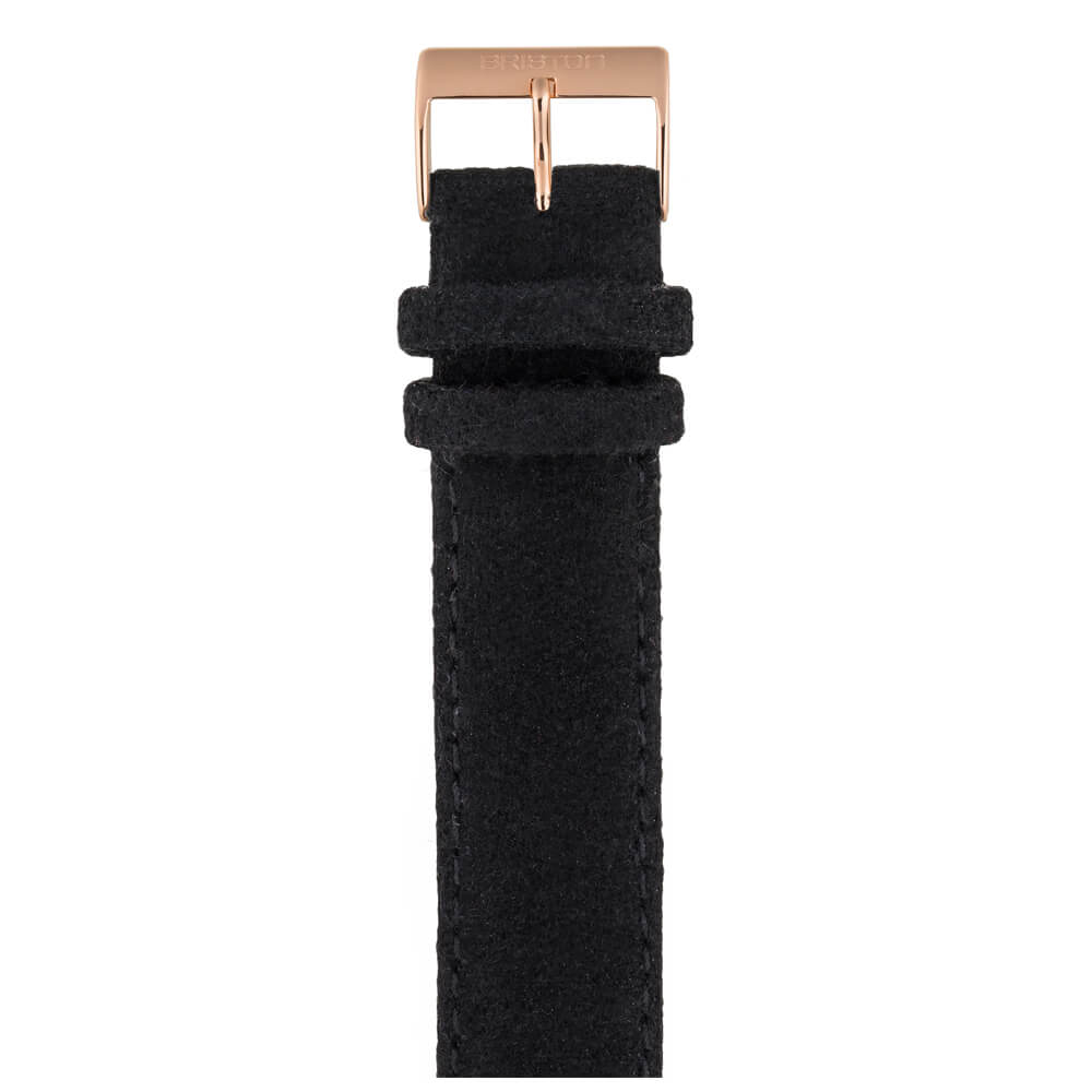 briston-clubmaster-classic-bracelet-flanelle-20-mm-noir image 3