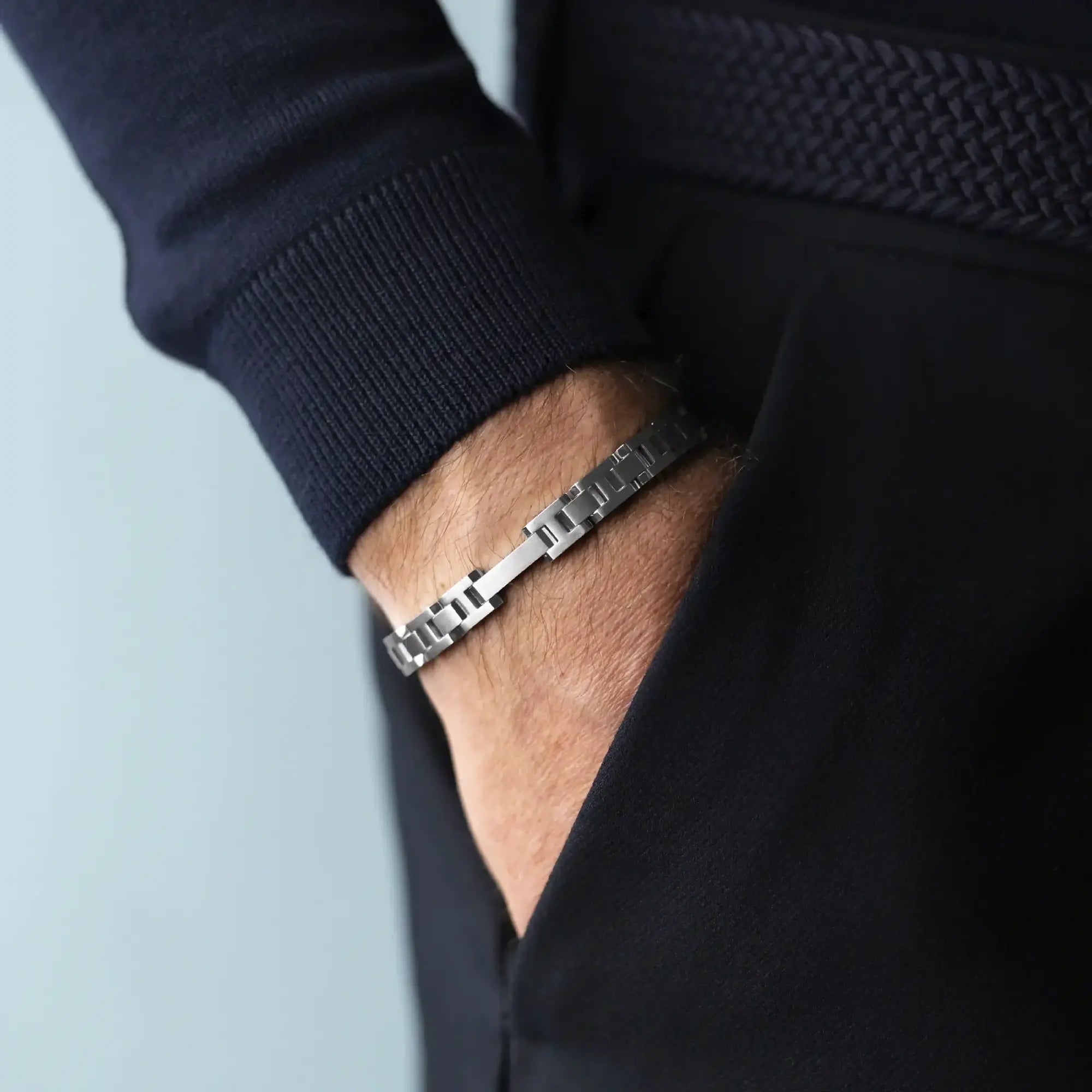 herbelin-cap-camarat-bracelet-homme-acier-acier-bross-316l image 2