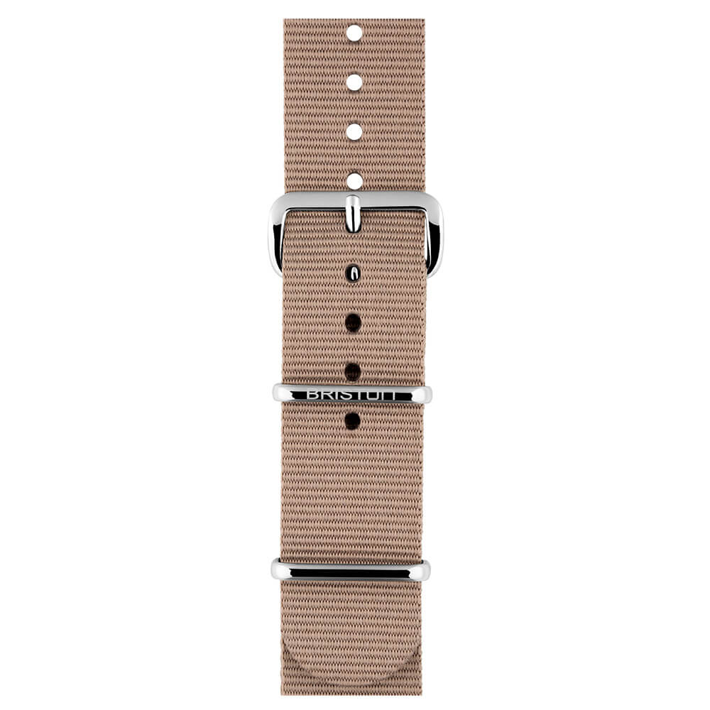 briston-bracelet-nato-nylon-gris-taupe-20-mm image 3