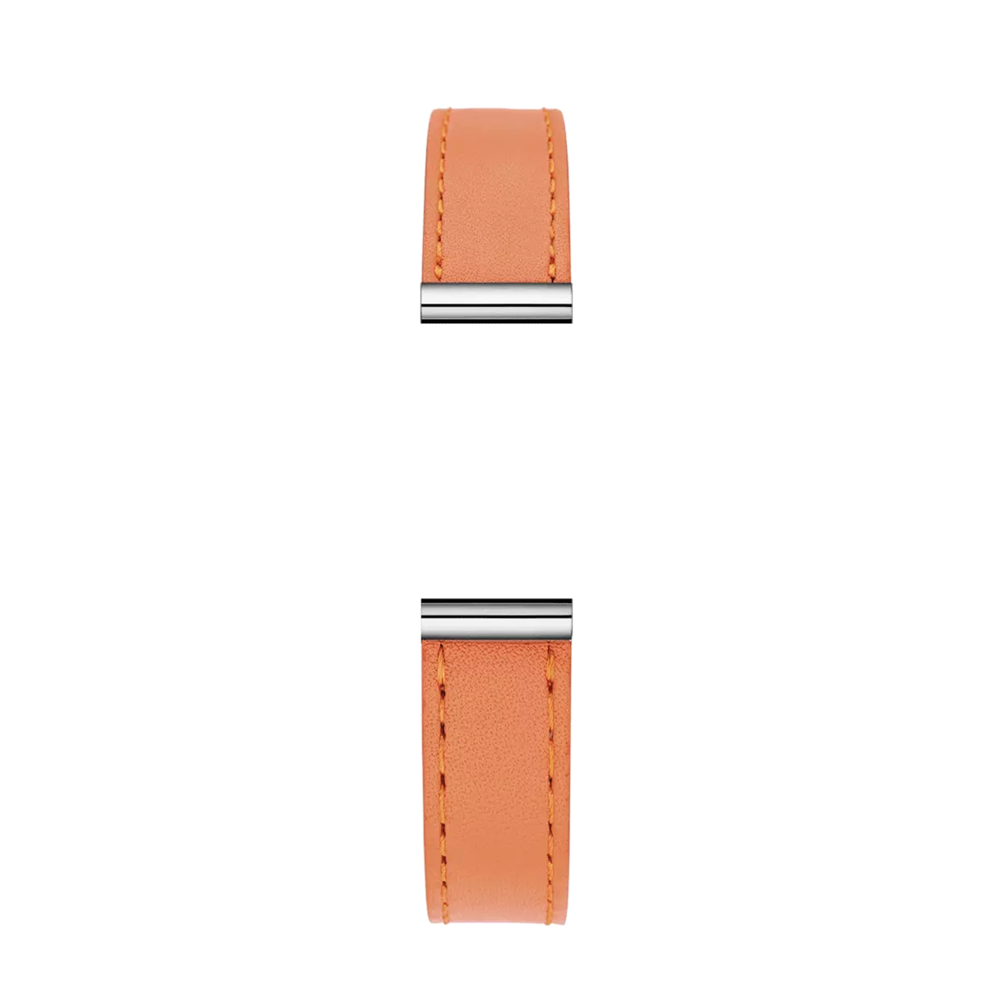 herbelin-antar-s-bracelet-simple-cuir-lisse-orange-nappa-soft image 1