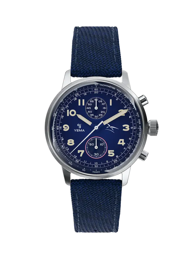 yema-flygraf-bi-compax-aae-chronographe-arm-e-de-l-air-et-de-l-espace image 1