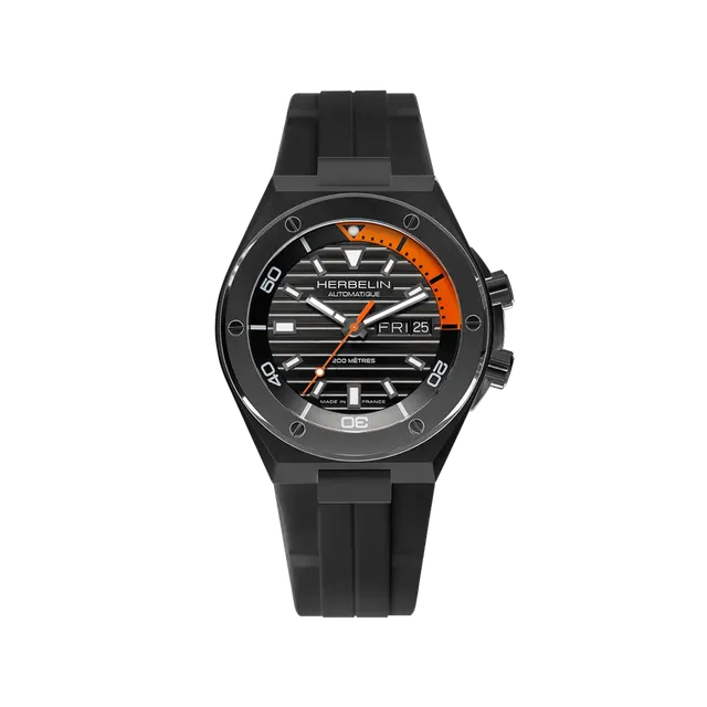 herbelin-cap-camarat-diver-automatique-homme-noir-42mm image 1