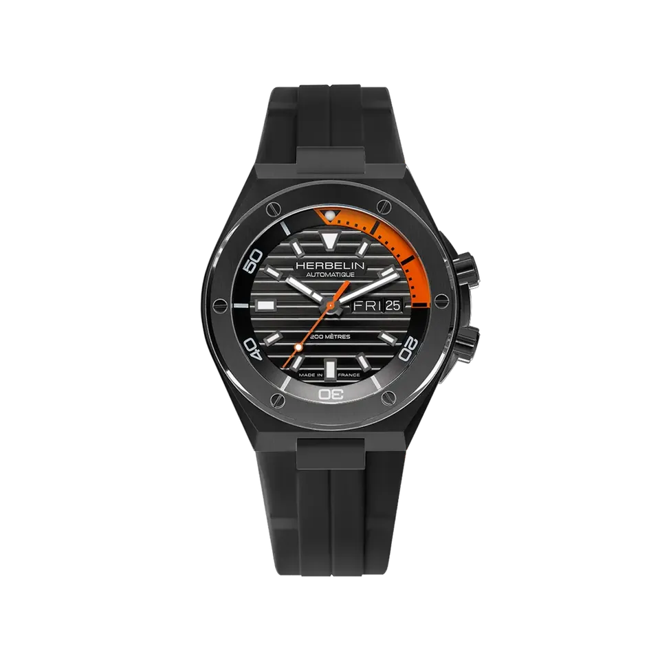 herbelin-cap-camarat-diver-automatique-homme-noir-42mm image 1