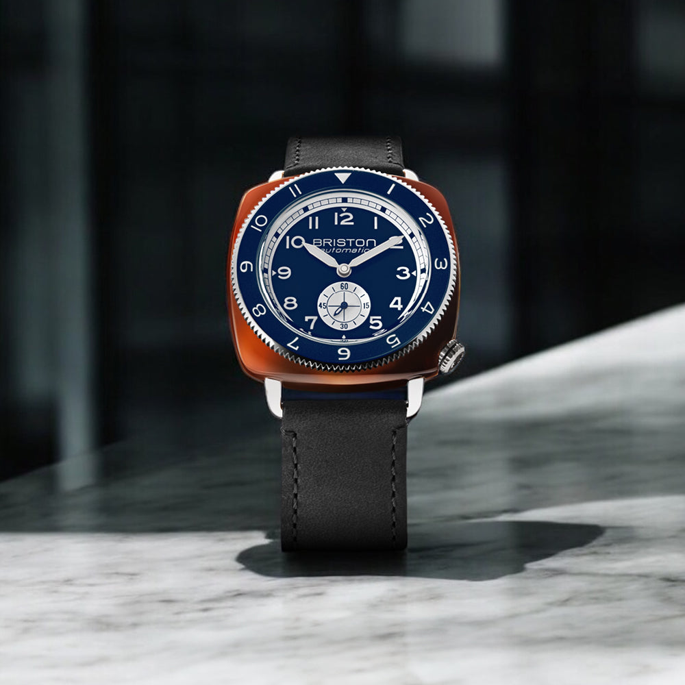 briston-clubmaster-legend-petite-seconde-automatique-39-mm-bleu-marine image 4