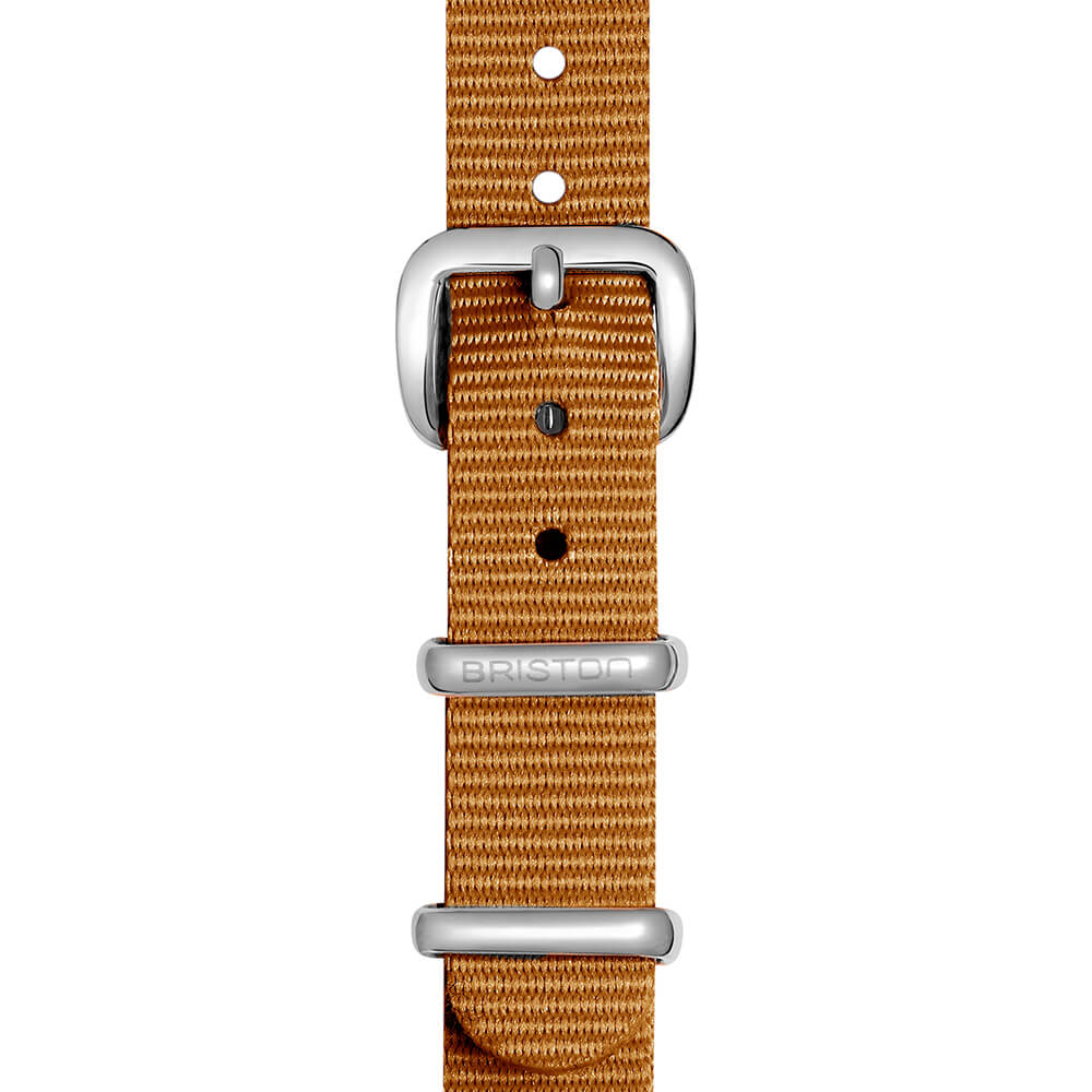 briston-bracelet-type-nato-12-mm-moutarde-pour-clubmaster-lady image 3