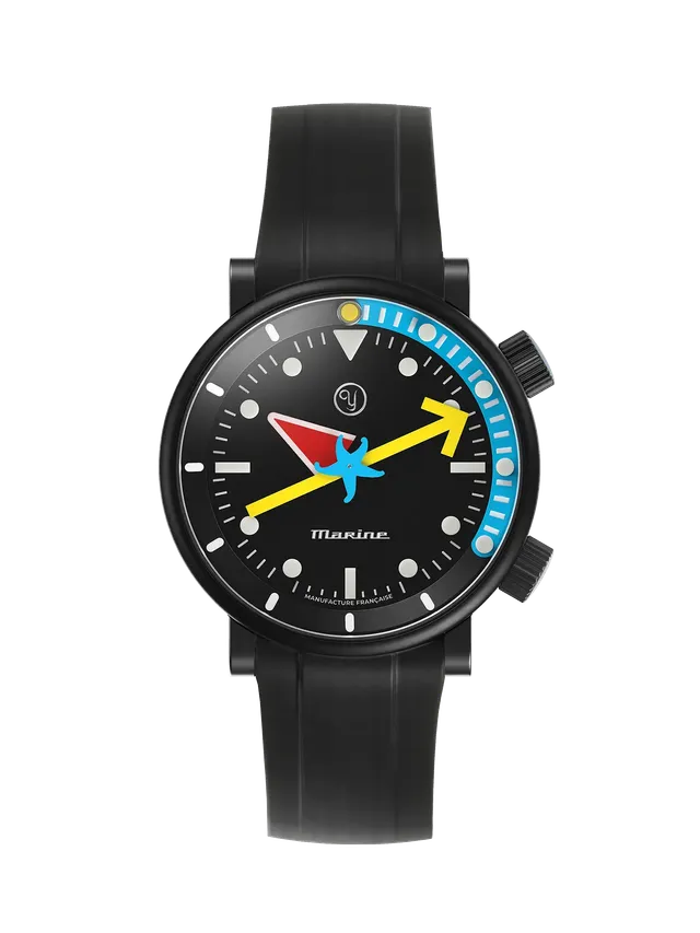 yema-x-alain-silberstein-marine-2-cmm-20-limited-edition-montre-fran-aise image 1