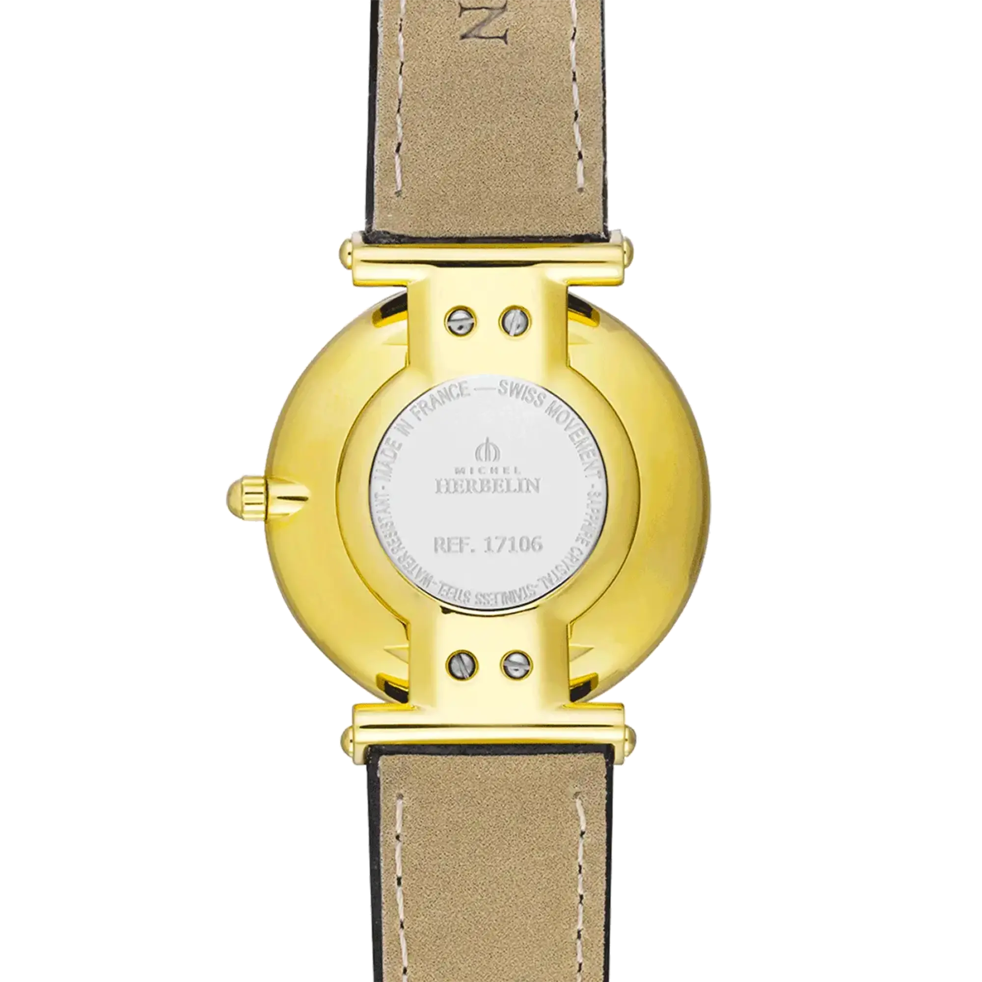 herbelin-epsilon-quartz-montre-femme-pvd-or-jaune-nacre-et-diamants image 4