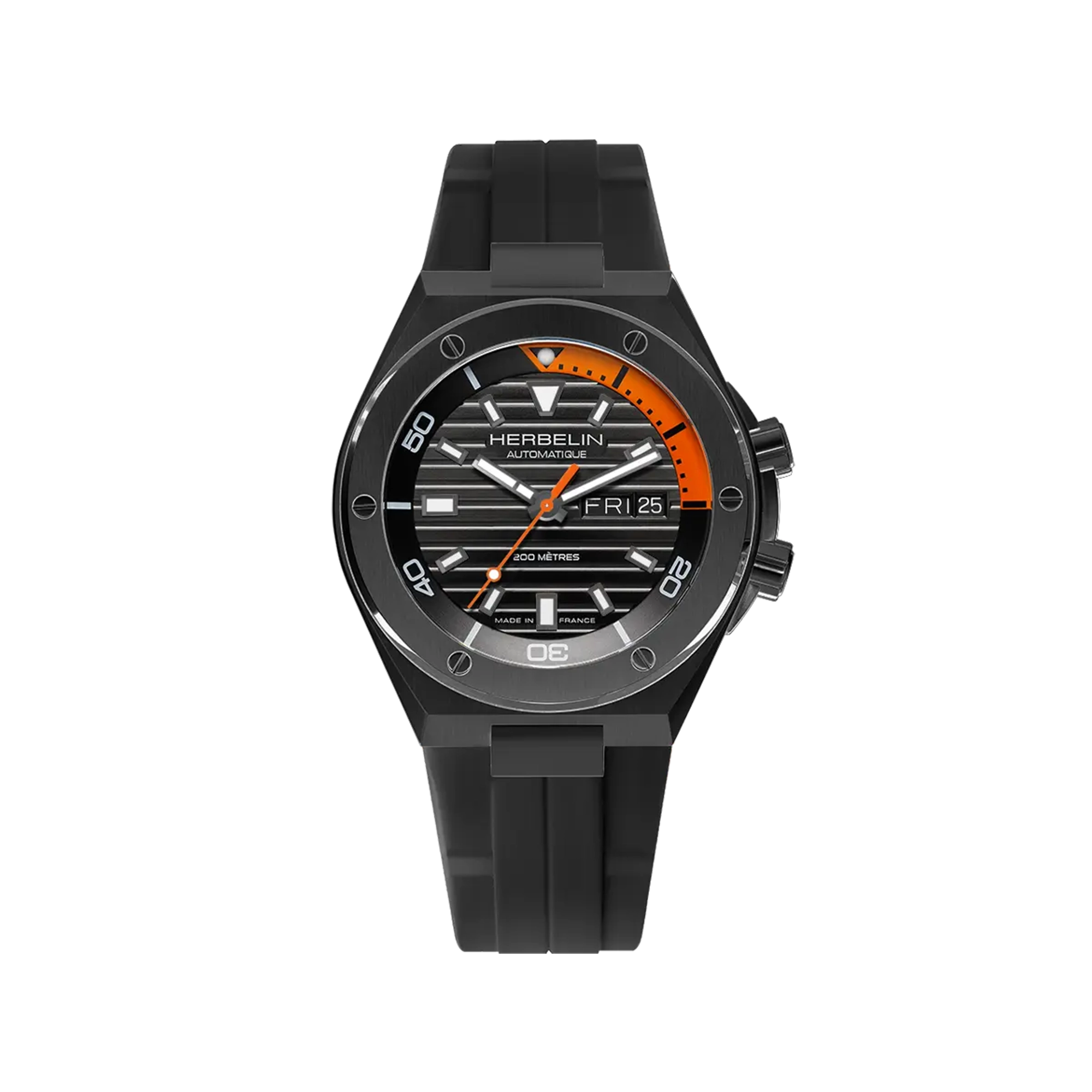 herbelin-cap-camarat-diver-automatique-homme-noir-42mm image 1