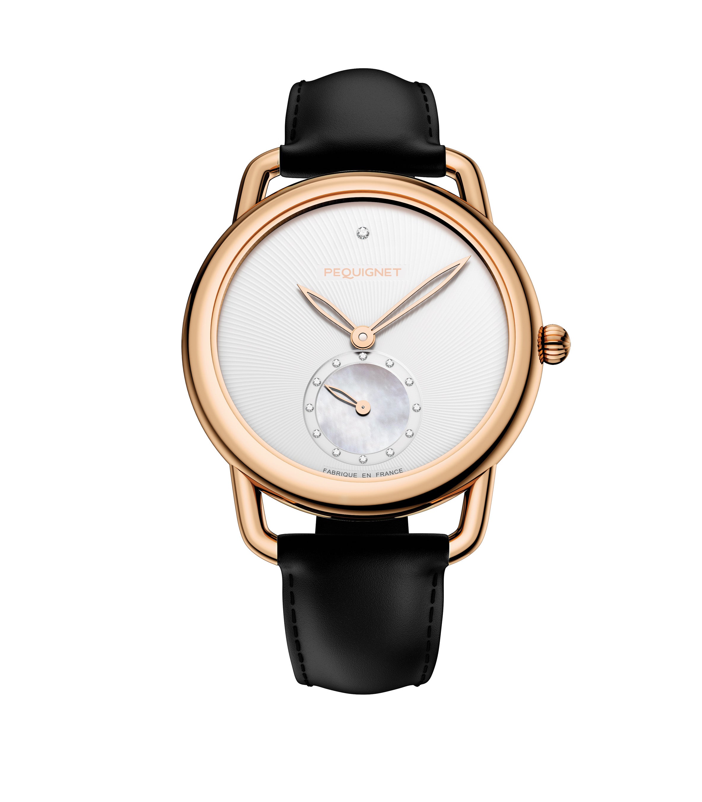 pequignet-equus-origine-montre-femme-30-mm-plaqu-or-rose-quartz-suisse image 7