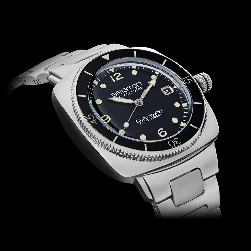 briston-clubmaster-legend-diver-montre-automatique-40-mm-noir-acier image 4
