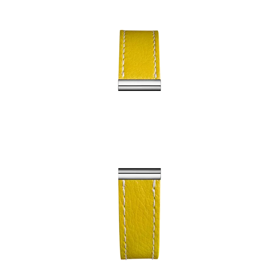 herbelin-antar-s-bracelet-simple-jaune-holiday-cuir image 1