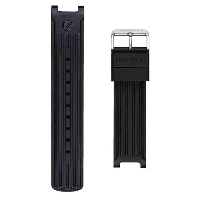 briston-bracelet-rubber-urban-noir-20-mm-streamliner-urban image 1