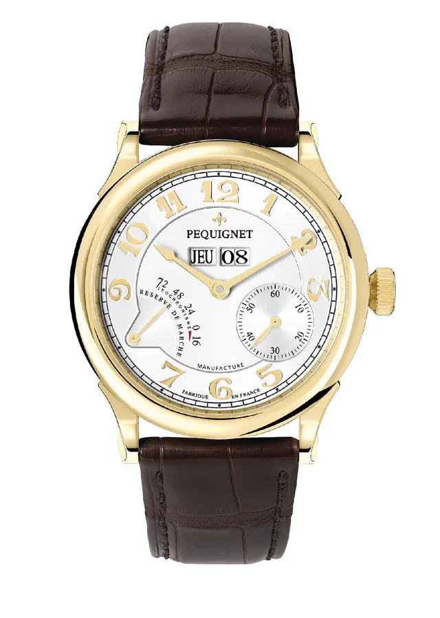 pequignet-royale-paris-or-jaune-cadran-opalin-grande-date image 1