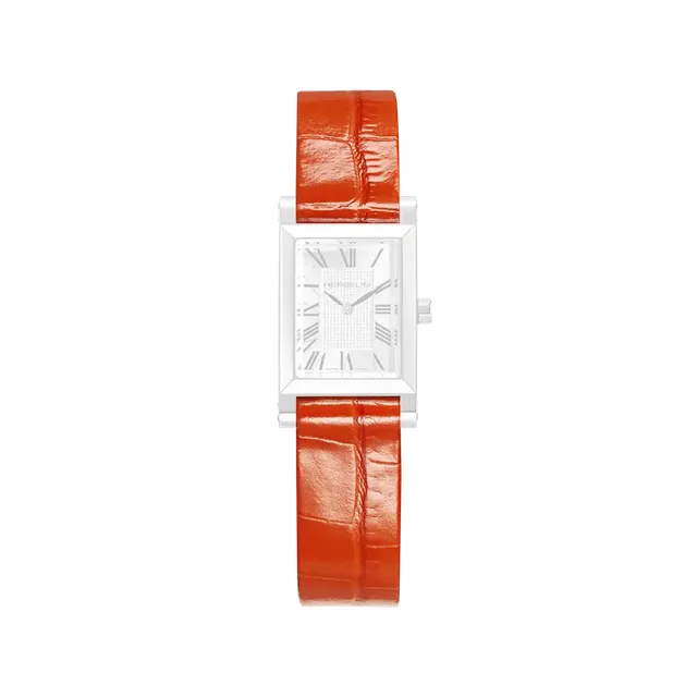 herbelin-antar-s-bracelet-fa-on-croco-orange-cuir-composant-interchangeable image 1