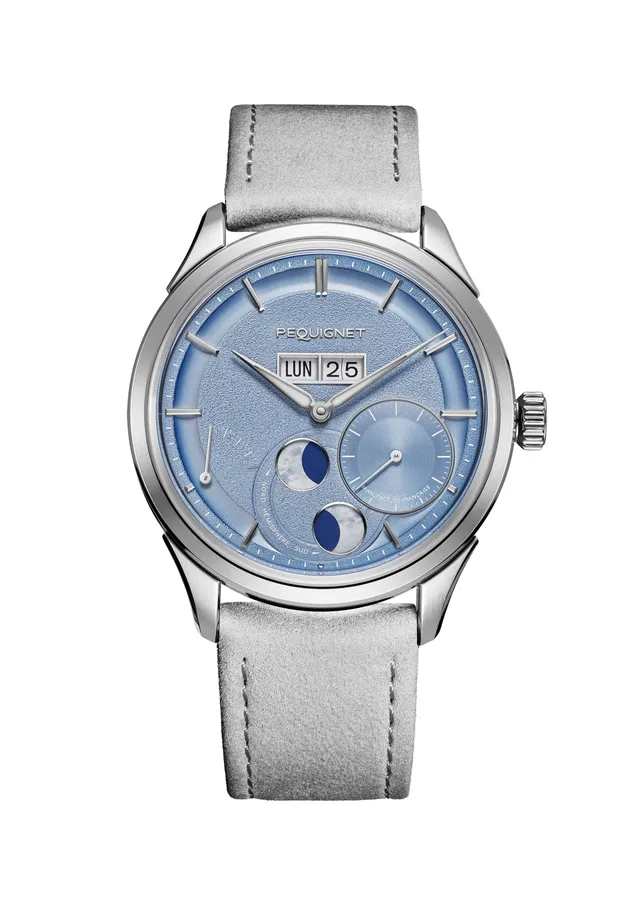 pequignet-royale-paris-montre-automatique-39-5-mm-cadran-bleu-glacier image 1