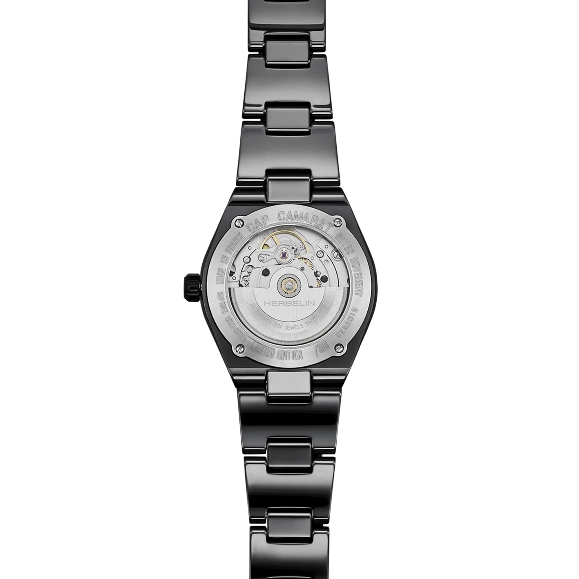 herbelin-cap-camarat-automatique-c-ramique-noir-poli-42-mm-dition-limit-e image 3