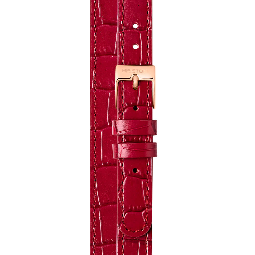briston-bracelet-cuir-luxury-2-brins-12-mm-bordeaux-clubmaster-lady image 4