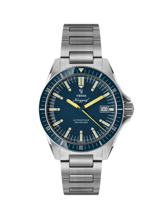 yema-navygraf-heritage-montre-de-plong-e-vintage-date-sellita-sw200 image 1