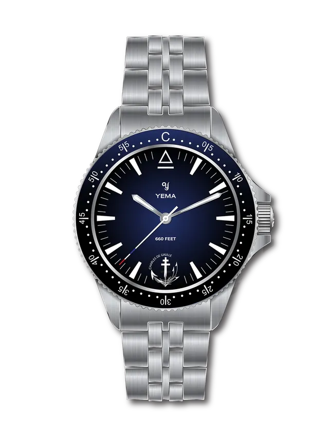 yema-navygraf-pan-charles-de-gaulle-montre-marine image 1