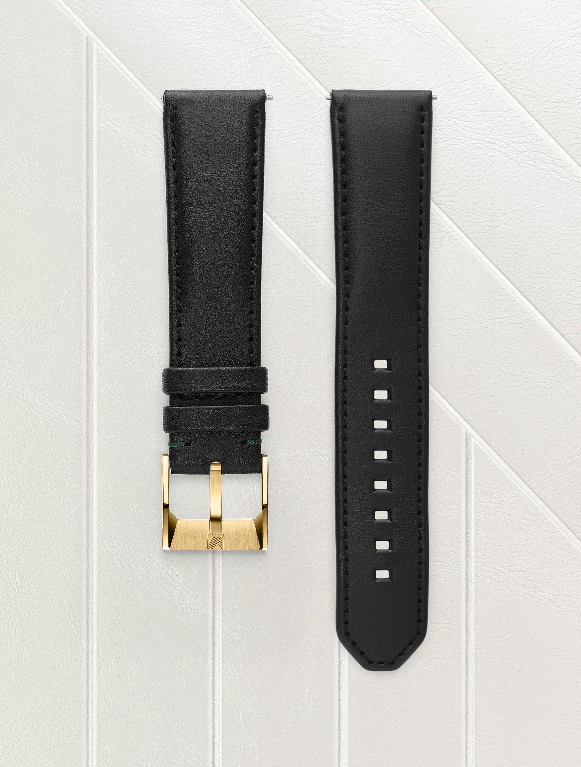 march-la-b-bracelet-collet-v-g-tal-noir-20mm-interchangeable image 2